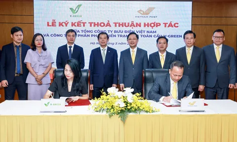V-Green hợp tác VietNam Post triển khai hơn 16.000 tủ đổi pin và 2.000 trụ sạc trên toàn quốc