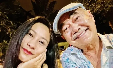 Bạn gái kém 36 tuổi nói về tin chia tay NSND Việt Anh