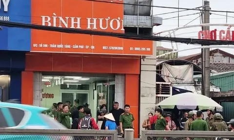 Nam thanh niên táo tợn xông vào cướp tiệm vàng ở Quảng Ninh