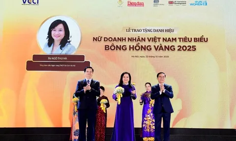 Vinh danh các nữ doanh nhân Việt Nam tiêu biểu Bông Hồng Vàng năm 2025