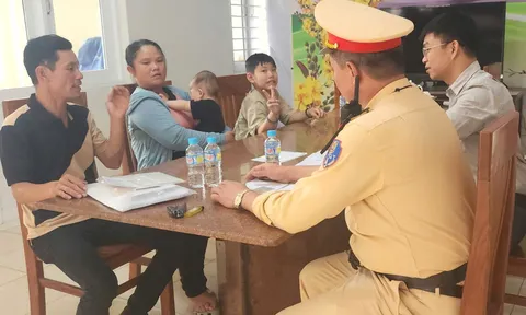 Cha nghèo và tấm lòng người chiến sĩ CSGT Công an tỉnh Gia Lai