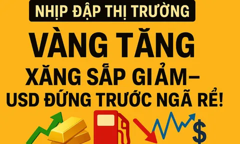 Nhịp Đập Thị Trường | Vàng tăng – Xăng sắp giảm – USD đứng trước ngã rẽ!