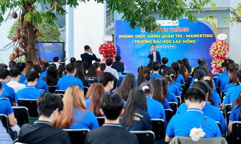 Đại học Lạc Hồng: Khánh thành Phòng thực hành Quản trị -Marketing