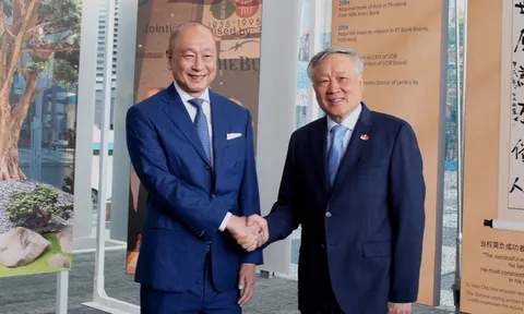 Phó Thủ tướng Nguyễn Hòa Bình gặp Phó Chủ tịch Ngân hàng UOB