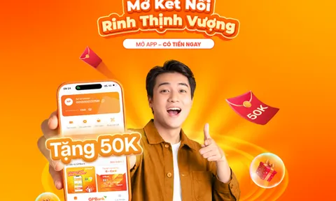 GPBank triển khai ưu đãi hoàn tiền 50.000 đồng cho khách hàng thanh toán bằng mã QR