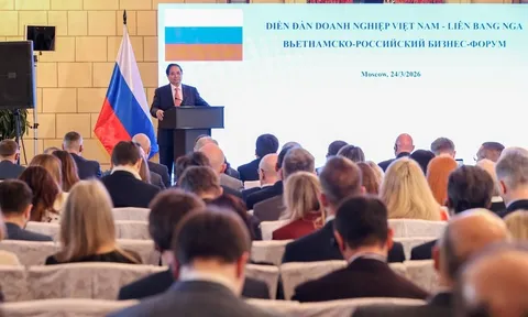 Thủ tướng Phạm Minh Chính dự Diễn đàn doanh nghiệp Việt Nam – Nga