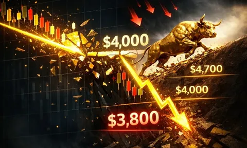 Giá vàng hôm nay 3/4/:  'Rơi mạnh', rủi ro điều chỉnh lộ diện, dự kiến có một đợt giảm sâu