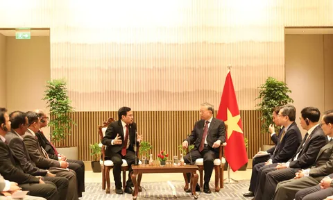 Tổng Bí thư, Chủ tịch nước Tô Lâm tiếp đại diện các tập đoàn, doanh nghiệp của Ấn Độ