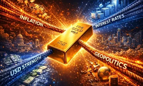 Giá vàng hôm nay 15/5: Khó bứt phá, áp lực lạm phát quay trở lại mạnh mẽ