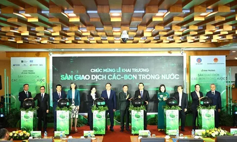 Sàn giao dịch các-bon Việt Nam vận hành, doanh nghiệp thêm công cụ giảm phát thải
