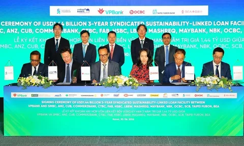 VPBank cùng 15 định chế quốc tế ký khoản vay bền vững 1,44 tỷ USD