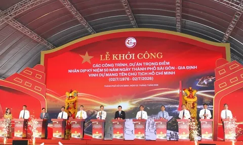 TPHCM khởi công đồng loạt 8 dự án trọng điểm chào mừng 50 năm Thành phố vinh dự mang tên Bác