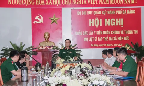 Đà Nẵng làm rõ thông tin về mộ tập thể gồm 17 hài cốt nghi là liệt sĩ