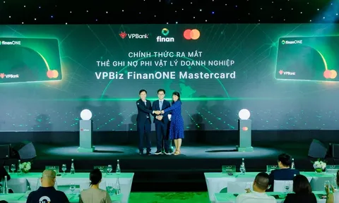 Thẻ ghi nợ phi vật lý VPBiz FinanONE Mastercard giúp doanh nghiệp quản lý tài chính toàn diện trong kỷ nguyên AI