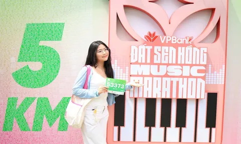 Đồng Tháp bước vào mùa hội, hơn 15.500 runner đổ về check- in VPBank Đất Sen Hồng Music Marathon 2026