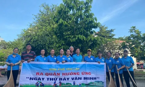 Uỷ ban MTTQ Việt Nam phường Đông Hòa triển khai hiệu quả “ngày thứ bảy văn minh”