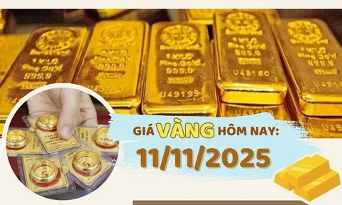 Giá vàng hôm nay 11/11: Tăng mạnh 2 triệu đồng, vàng vượt mốc 150 triệu đồng/lượng