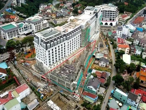 Lâm Đồng: Đóng tiền 'hợp thức' sai phạm công trình siêu khách sạn 5 sao Merperle Dalat Hotel?