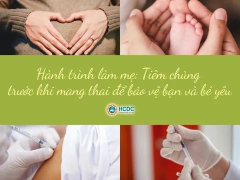 Tiêm chủng trước khi mang thai để bảo vệ bạn và bé yêu