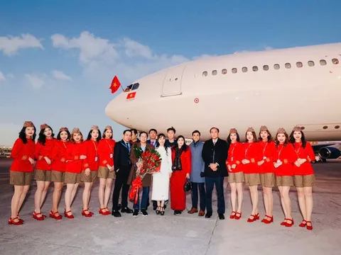 'Chân trời hợp tác mới' Việt Nam-Hoa Kỳ từ chuyến bay đầu tiên của Vietjet