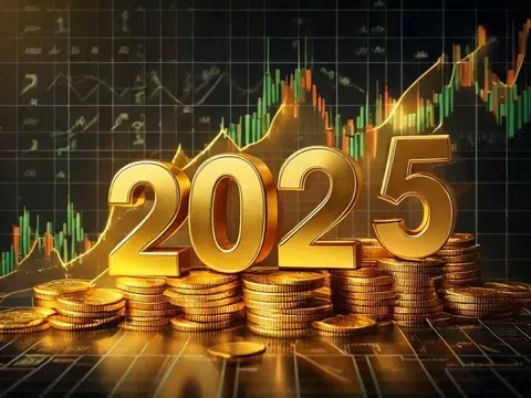 Giá vàng hôm nay 21/2/2025: Giá vàng tăng 'dựng đứng', chính thức vượt 2.950 USD