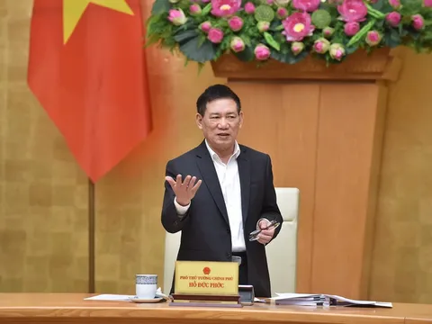 Phó Thủ tướng Hồ Đức Phớc họp về dự thảo Luật Quản lý, sử dụng vốn nhà nước đầu tư vào doanh nghiệp