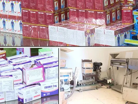 Triệt phá đường dây sản xuất, buôn bán thuốc tân dược giả