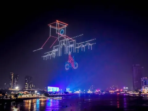 Buổi trình diễn drone chính thức tối 1/5 sẽ không có quảng cáo VNPAY