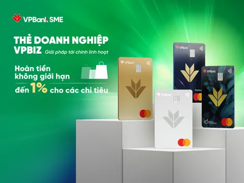 Bất ngờ tung chiêu “hoàn tiền không giới hạn” - VPBank thu hút giới doanh nghiệp mở thẻ thanh toán
