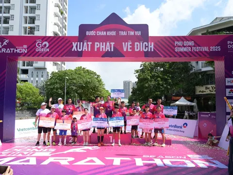 Phú Đông Mini Marathon mùa 5: Thông điệp sống xanh, gắn kết cộng đồng