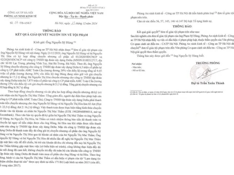 Cần làm rõ dấu hiệu chiếm đoạt tài sản trong thương vụ mua bán cổ phần của Công ty AMC Toàn Cầu