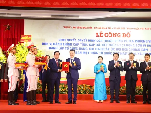 Aqua City được lựa chọn là địa điểm tổ chức Lễ công bố nghị quyết sáp nhập tỉnh Đồng Nai và Bình Phước