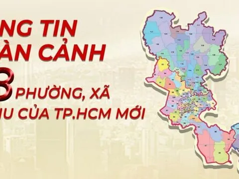 TP HCM: Ra mắt công cụ tra cứu nhanh 168 phường, xã, đặc khu mới 