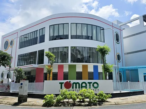 Trường mầm non đa trí thông minh Tomato – Bảo chứng môi trường sống chất lượng cho cả gia đình tại The Pearl Riveside