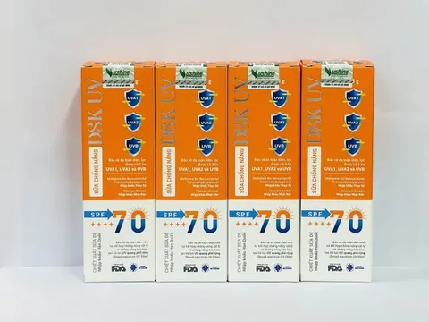 Thu hồi khẩn cấp hai sản phẩm mỹ phẩm không đạt chuẩn: Sữa chống nắng DSK UV và Nước rửa tay SA.AD 