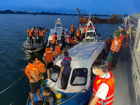 Vụ lật tàu du lịch QN 7105 trên Vịnh Hạ Long: Đã tìm thấy 28 thi thể nạn nhân, có 8 trẻ em