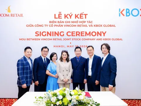 Vincom Retail tiếp tục chiến lược "đón sóng" thương hiệu quốc tế với cú bắt tay cùng K-Box Global