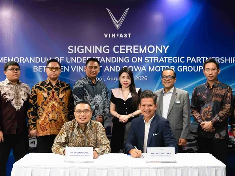 VinFast hợp tác với Gowa Moror Group lập liên doanh mở rộng hệ thống đại lý tại Indonesia