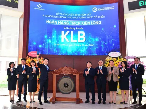 Cổ phiếu KienlongBank bị HoSE cắt margin