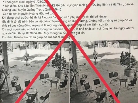 Sự thật vụ "bắt cóc trẻ em" ở Kẻ Gỗ gây bão mạng xã hội ở Hà Tĩnh