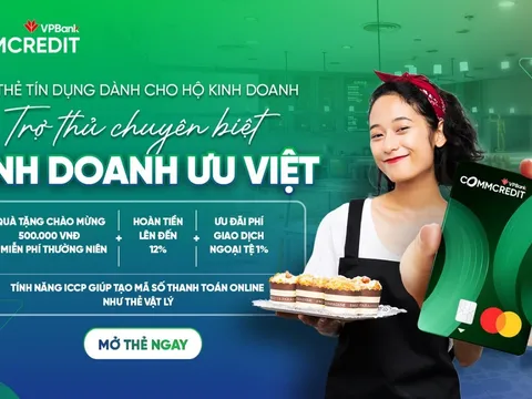 VPBank tiên phong cung cấp thẻ tín dụng “đo ni đóng giày” cho hộ kinh doanh
