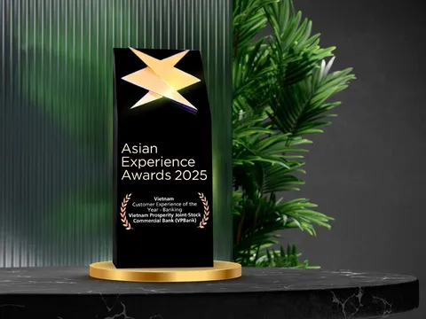 VPBank nhận giải thưởng Trải nghiệm khách hàng của năm