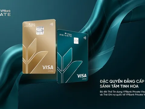 VPBank Private ra mắt bộ đôi thẻ Private Visa Infinite – Định danh đẳng cấp thượng lưu