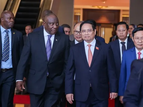 Thủ tướng Phạm Minh Chính và Tổng thống Nam Phi kêu gọi doanh nghiệp 2 nước đẩy mạnh kết nối, đầu tư