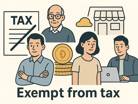 4 trường hợp này không phải nộp thuế thu nhập cá nhân trong năm 2025