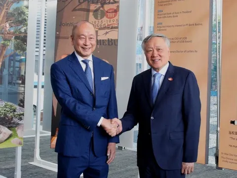 Phó Thủ tướng Nguyễn Hòa Bình gặp Phó Chủ tịch Ngân hàng UOB