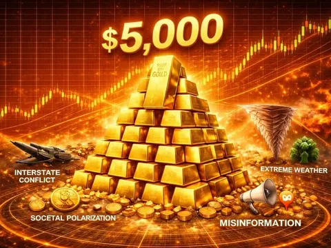 Giá vàng hôm nay 21/1/2026 khả năng cán mốc 5.000 USD rất cao, Mỹ phát động đợt tấn công kinh tế mới