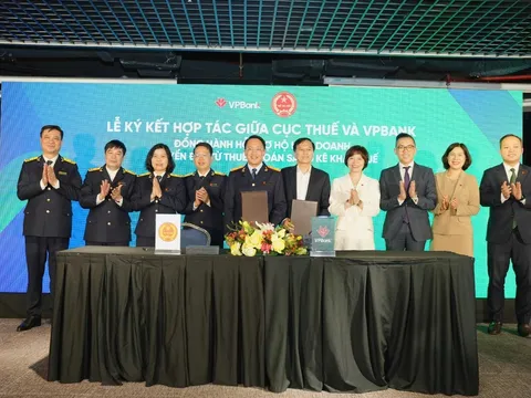 VPBank hợp tác Cục Thuế, hỗ trợ 5,4 triệu hộ kinh doanh bằng giải pháp số “all-in-one”