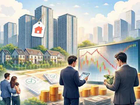 Địa ốc gặp khó, lãnh đạo doanh nghiệp bất động sản ồ ạt mua cổ phiếu để trấn an thị trường