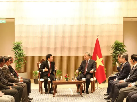 Tổng Bí thư, Chủ tịch nước Tô Lâm tiếp đại diện các tập đoàn, doanh nghiệp của Ấn Độ